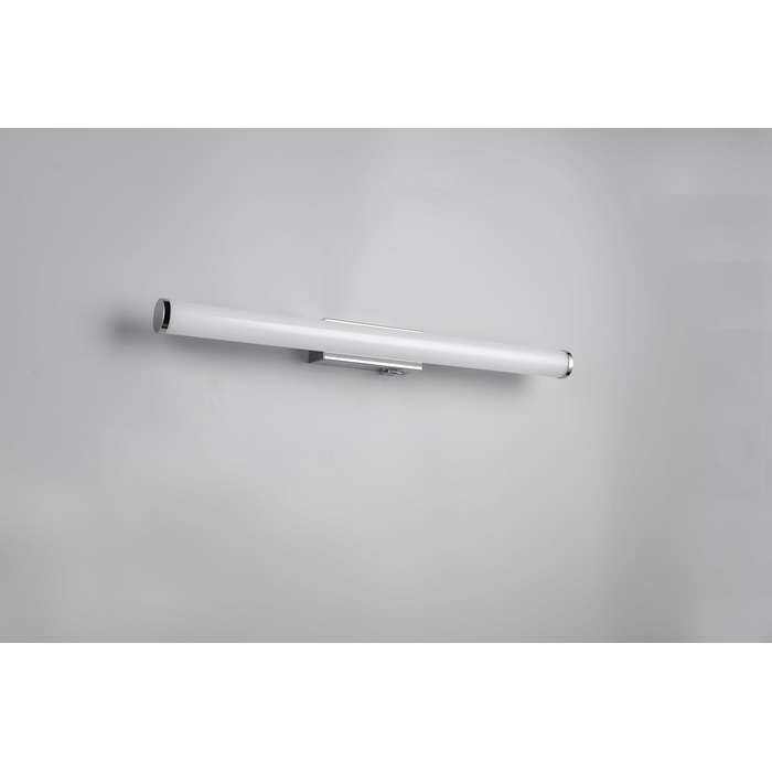 Trio Leuchten LED Bathroom Wall Light Mattimo 283274106, Metal Chrome, White Plastic, 4.3 Watt LED (Width 60cm)