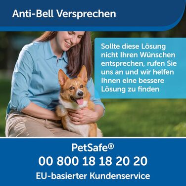 Шлейка PetSafe Easy Walk Deluxe для собак середнього та великого розміру, без обмеження руху, з м'якою підкладкою, з поводом 1,8 м, блакитно-чорна
