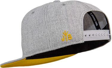 Кепка бейсболка Jumping Bird • Унісекс • Знімний козирок • Легка, легко миється • Однорозмірний (світло-сірий)