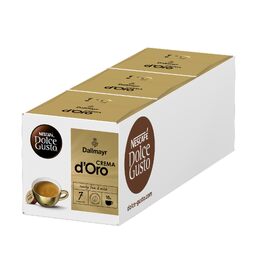 Кавові капсули NESCAFÉ Dolce Gusto DALLMAYR Crema d'Oro, 16 капсул x 3 упаковки (48 шт), 80 г