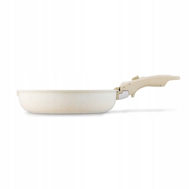 Набір сковорідок зі знімною ручкою Starke Pro Compacti Cream (20/24/28 см), 4 предмети