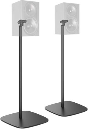 Підставка для колонок Xantron® 2X, регульована висота до 103 см, з антиковзким покриттям та прихованою прокладкою кабелю, з кріпленням, PREMIUM-USF-2