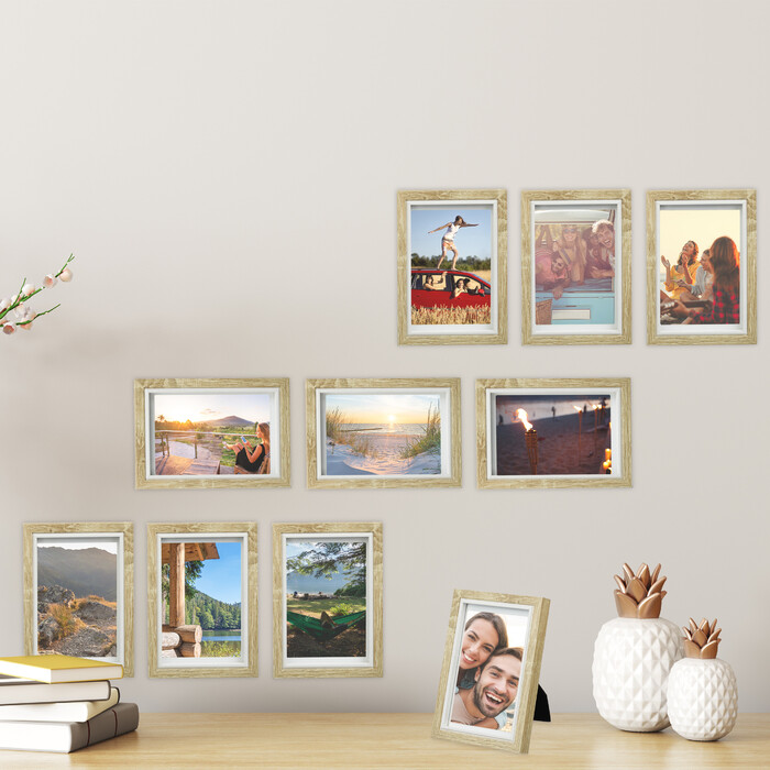 Набір з 10 рамок для фотографій Relaxdays 10x15