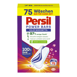 Капсули для прання Persil Power Bars Color для кольорових речей, 60 прань, гігієнічна чистота від 20°C, 2.21 кг