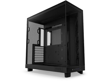 Корпус NZXT H6 Flow з вікном, чорний