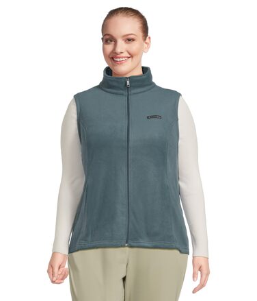Жіночий жилет Columbia Benton Springs Plus Size з флісу, Everblue (S Petite)