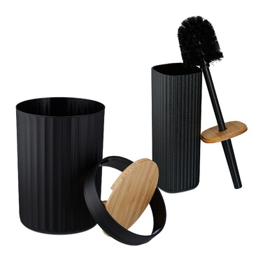 Relaxdays 6-Piece Bathroom Set
