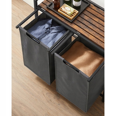 Окрема кошик для білизни MUFART 92л, сірий
