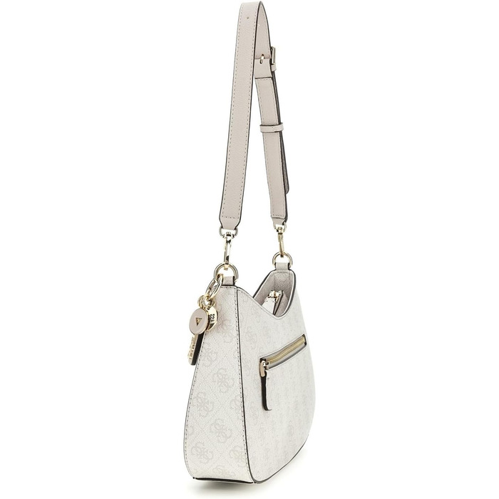 Сумка GUESS Noelle II Top Zip кросбоді (M, Біле лого) - оригінал
