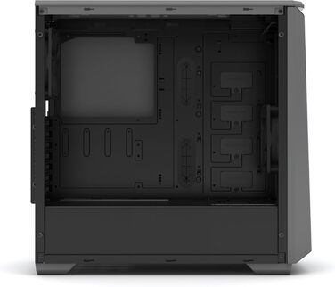 Корпус Phanteks Eclipse P400 Steel ATX Mid Tower чорного кольору з темноватим склом, серія P400