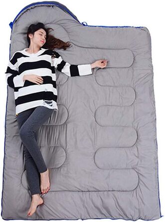Camping Sleeping Bag, 4 Seasons, Waterproof, Outdoor Hiking, Backpacking, Travel Sleeping Bag, Portable Mummy Sleeping Bags for Adults, Kids
