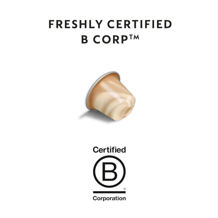 Кава NESPRESSO Original Barista Creations Chiaro: Арабіка середнього обсмаження, 200 капсул | Для капучіно та молочних напоїв | Сумісна з капсульними машинами Nespresso Original