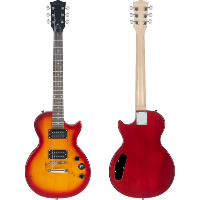 Електрогітара McGrey Rockit Single Cut Комплект для початківців (8 предметів) Orange Burst