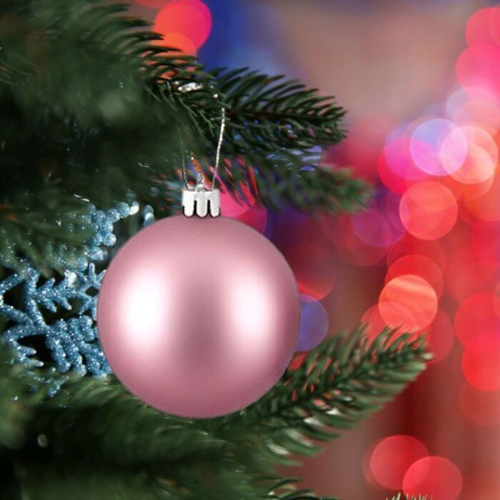 Relaxdays Set of 138 Christmas Baubles