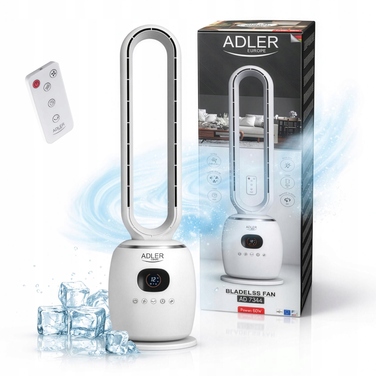 Колонний вентилятор Adler Europe AD7344, білий