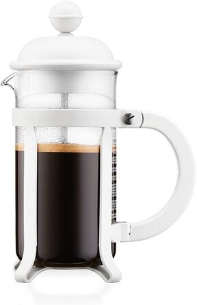 Bodum Java 3 чашки, 350 мл, френч-прес, білий, 0.35 л