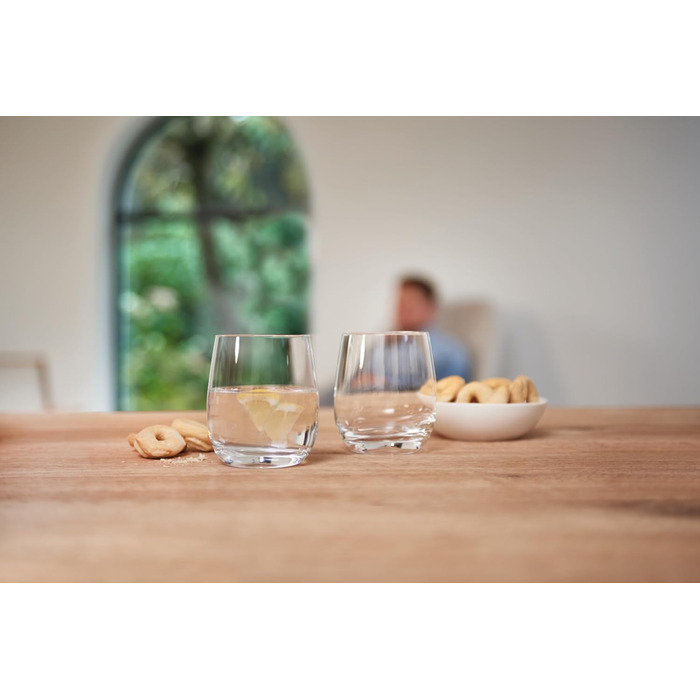 Leonardo TIVOLI Set of 6 Small Glasses, Clear Glass, 6 Pieces (1 Pack), 6
