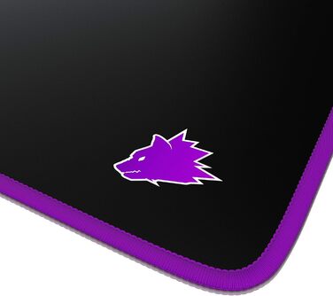 Килимок для миші TITANWOLF XXL 900x400mm - великий, фіолетовий, для геймінгу