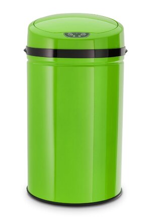 Сміттєвий бак Echtwerk з сенсором, 30л, нержавіюча сталь INOX Black (Inox Lemon), електричний, інфрачервоний датчик руху
