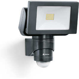 Steinel LED Outdoor Floodlight LS 150 S 240° Motion Sensor, max. 12 m Range, 14.7 W, Swivel, 1375 lm, 4000 K (Black)