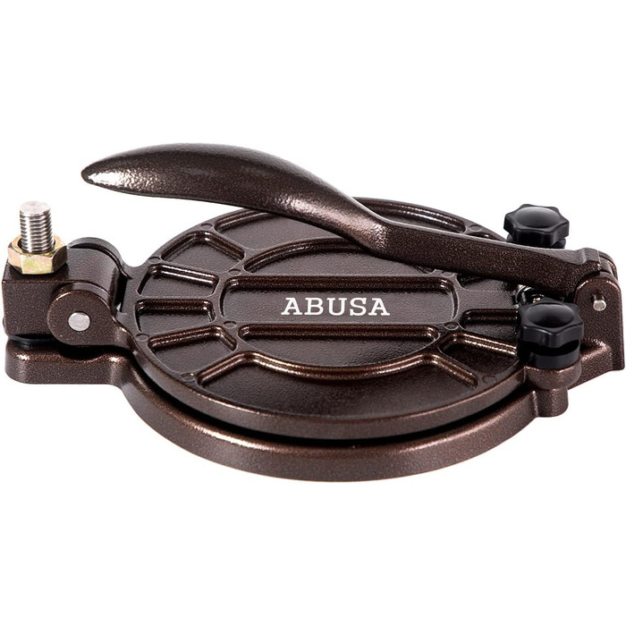 Пресс для тортилій, регульований, 20.3 см, бронзовий, для роті, доса, тамале, піци, пирогів, котлет, 8 дюймів