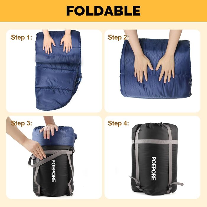 Сплячий мішок XXL для дорослих 3-4 сезони, фланель, для кемпінгу, зимовий, з сумкою, водонепроникний, 230 x 90 см