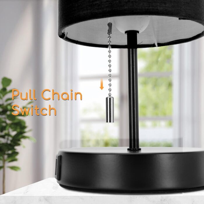 Торшер Aigostar з 2 USB-портами для зарядки, вимикач на шнурі, металева основа, сучасний дизайн, сірий колір. Підходить для спальні, вітальні, робочого столу, дитячої кімнати