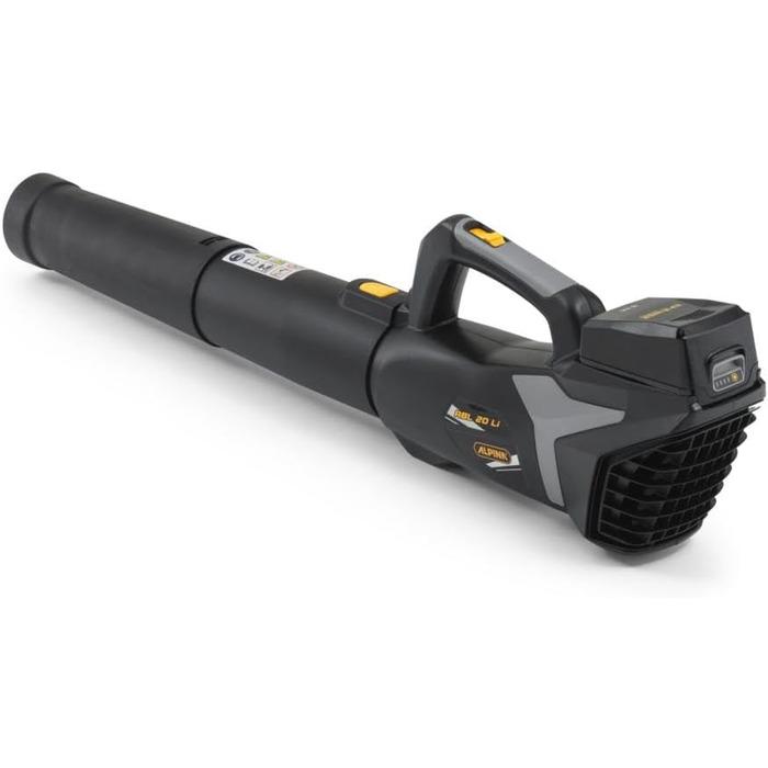 Alpina Cordless Leaf Blower ABL 20 Li Kit, For a well-maintained garden, 20 V (4 Ah) battery, 280 W, space-saving detachable tube, Includes battery and charger.