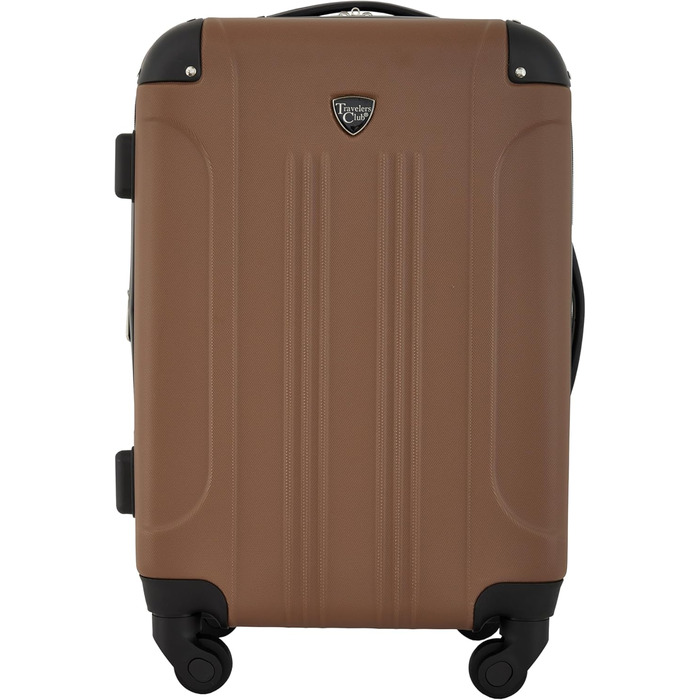 Валіза Travelers Club Chicago Hardside Spinner, розширювана, блакитно-зелений, 20 дюймів (Carry-On)