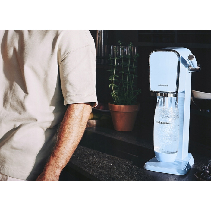 Сифонізатор SodaStream Art, синій, 1 л + балон CO2 60 л