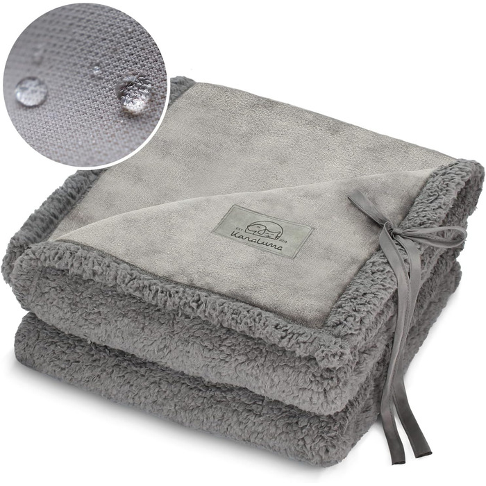 Водонепроникний коврик для собак 150x160 см | Працює | Коврик для домашніх тварин для подорожей, авто, дивану або дивана | Зовнішній коврик для собак, коврик для відпочинку, портативний (100x150 см)