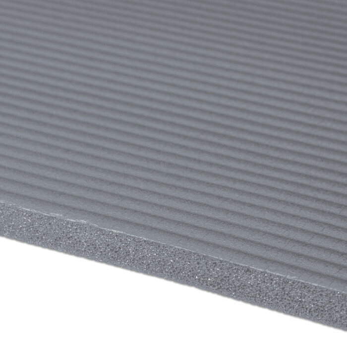 Relaxdays Yoga Mat, 1 cm thick, solid color