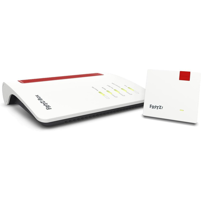 Набір FRITZ!Mesh: FRITZ!Box 7530 AX та FRITZ!Repeater 1200 AX (Wi-Fi 6, до 1800 Мбіт/с + 600 Мбіт/с)