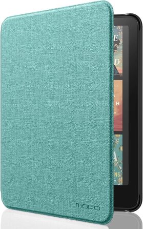 Чохол для Kindle Paperwhite 2024 (12-го покоління) та Kindle Colorsoft Signature Edition 2024, MoKo, Джинсовий зелений, Auto Wake/Sleep