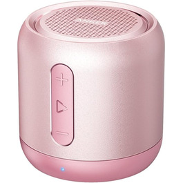 Портативна Bluetooth колонка Anker Soundcore Mini, рожева: 15 годин відтворення, FM радіо, потужний бас