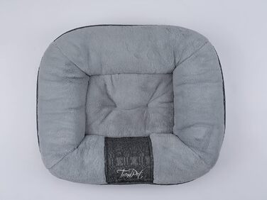 LunaLounge Snuggle Bed for Dogs and Cats in 3 Sizes and Colors (M, Grey)