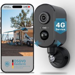PetTec Pet Cam Buddy: камера для тварин з автоматичним дозатором корму 8L для котів та собак - Wi-Fi, App-керування, 2-Way аудіо, розпізнавання гавкіту, нічне бачення (Outdoor LTE камера з магнітним кріпленням)