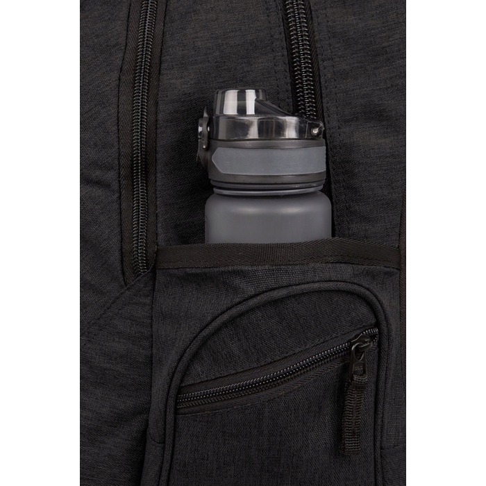 Шкільний багатокомпартментний рюкзак CoolPack, чорний, 30 л