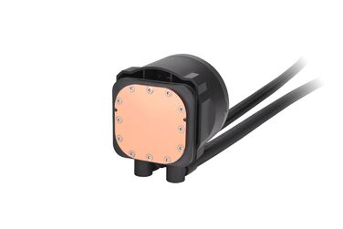 Система водяного охолодження Thermaltake TH360 V2 Ultra ARGB Sync з LCD 2.1' (480x480), 3x 120mm вентилятори, сумісна з Intel LGA1851/1700 та AMD AM5/AM4, чорний колір