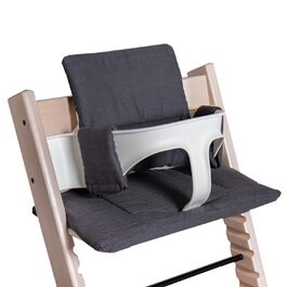 Комплект подушок для стільчика Hoppediz, 2 шт, для Stokke Tripp Trapp, 100% органічна бавовна, дизайн Lanzarote