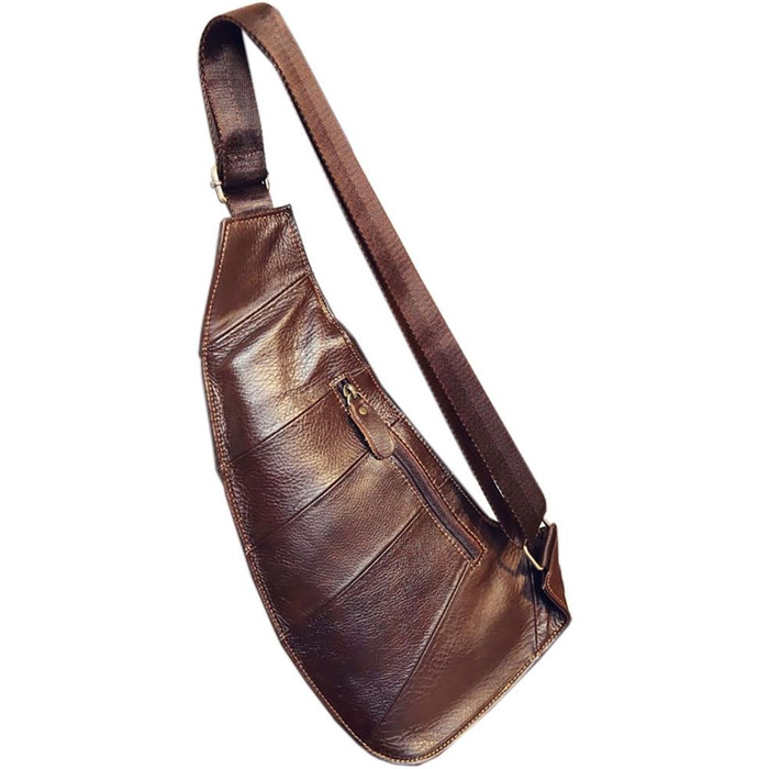 Чорна нагрудна сумка-рюкзак Sport Nylon для чоловіків та жінок, Crossbody, Fanny Pack, для подорожей, школи, бізнесу, велоспорту, хайкінгу, кемпінгу