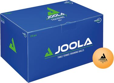 JOOLA Training Table Tennis Balls 40+ mm - Premium Quality, 120 Balls - Orange