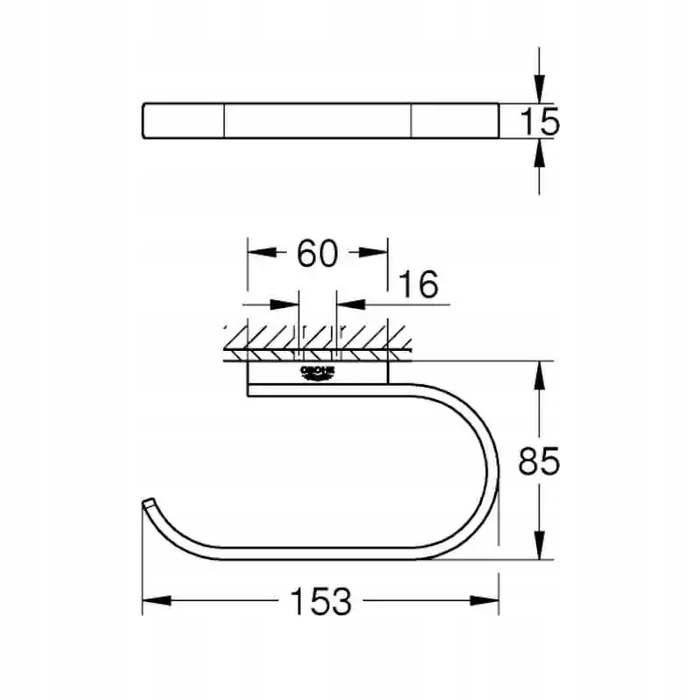Тримач для паперу Grohe
