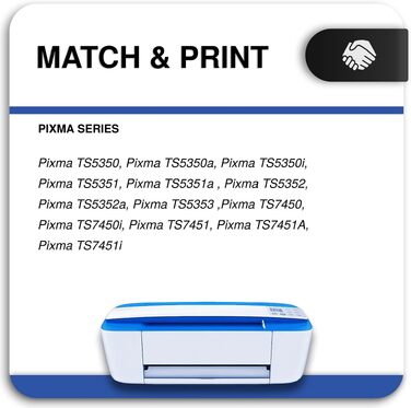 Комплект картриджів Inkwood 560 XL (чорний) та 561 XL (кольоровий) для принтерів Canon Pixma TS5350, TS5351, TS5352, TS7450, TS7451