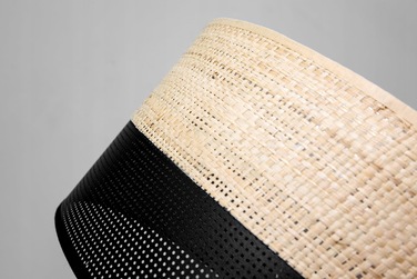 Підлогова лампа Glimex Modern E27 60 Вт, бежевий, коричневий, чорний