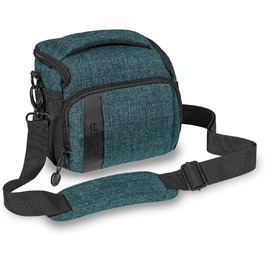 Сумка для камери PEDEA DSLR з водонепроникним чохлом (Petrol)