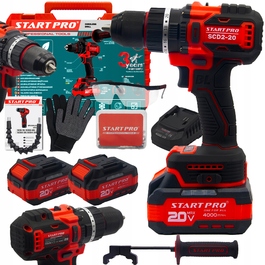 Акумуляторний шуруповерт StartPro 20 V SCD2-20