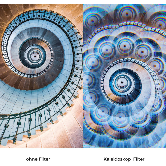 Фільтр-призма Kaleidoscope K&F Concept Nano-B Serie 67mm, ефектний фільтр для фотографії