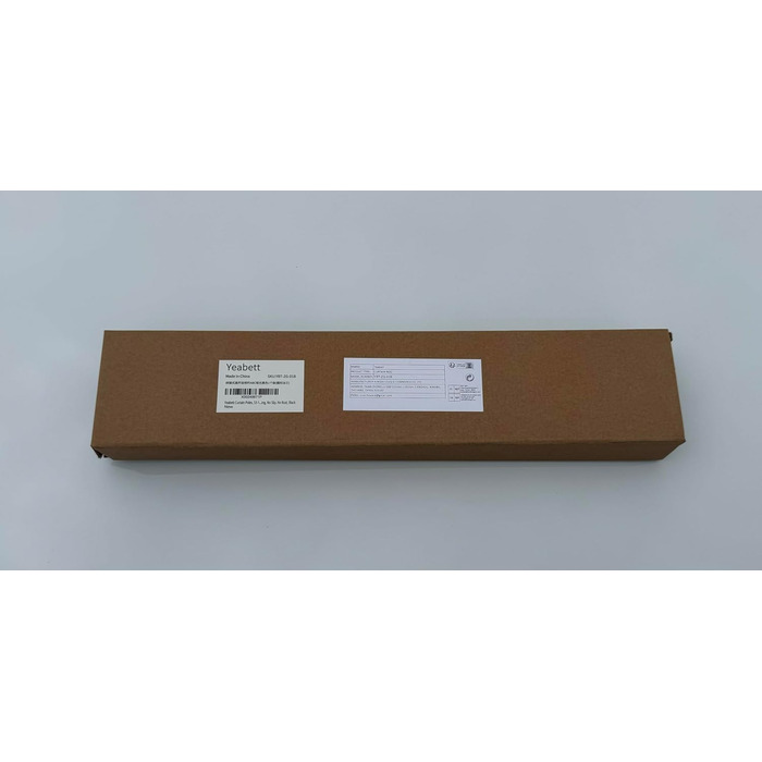 Штанга для штор без свердління, 48-119.4 см, телескопічна, кріпиться без свердління, чорна. Підходить для душу та штор. 1 шт.