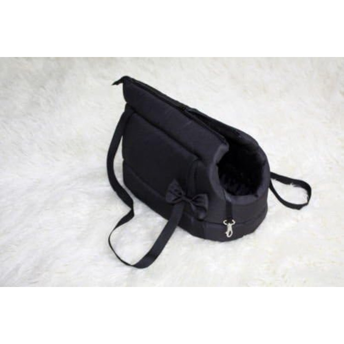 Сучасна переноска для собак та котів Odolplusz Elegante (чорна) - миюча, для маленьких/середніх, XS, S, L, M